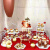星棠甜品台摆件白色婚礼展示架生日蛋糕架子冷餐茶歇摆台下午茶点心架 8件A