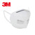 3M 口罩9501+防尘防雾霾防护口罩耳带式针织带不带呼吸阀 KN95级别 带防伪贴环保装 50个/袋