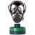 普达 防毒面具生化 MJ-4003全面罩配P-K-2（4号）滤毒罐 自吸过滤式防氨 化工混凝土化肥厂