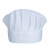 宏为聚力厨房车间厨师工作帽防尘厨师帽无纺布工作帽（顶） 白色 