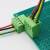 15EDGV/R-3.81插拔式接线端子PCB绿色连接器3.81mm间距直弯脚针座 2P 弯脚针座+插头整套