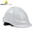 代尔塔 DELTAPLUS 102106  ABS安全帽透气织衬旋钮  防砸透气 工地生产维护试验户外  1顶 102106 白色