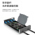 博扬 BY-4SC+ 4口桌面式光纤终端盒满配 单模尾纤光缆熔接盒 电信级壁挂接续盒