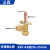 三花空调铜截止阀手阀SSV-JA2H3G4567室外机高低压加氟制冷三通阀 SSV-A2（1/4  6.35mm