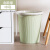垃圾桶客厅卧室厨房厕所卫生间大容量办公室带压圈纸篓工业品 中号北欧绿