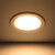 佛山照明（FSL）筒灯led天花射灯铝材嵌入式过道吊顶孔灯洞灯简灯 6W暖黄光 3寸开孔90-100mm