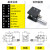 Z轴精密升降台LZ406080901252N移动滑台位移平台光学微调 LZ40