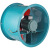 sf低噪音轴流风机220V380v工业排风扇厨房专用强力管道式引风机 备件 2-4中速/管道220v 