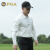 PGA高尔夫服装男长袖T恤 秋冬运动翻领球衣男装衣服 polo衫 PGA 101325-白色 L
