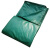 锦安行 JA-FYB-119 防雨布篷布 雨棚布帆布 PVC防水雨篷布 油布 苫布 5×6m/张 军绿色 克重：400±30g/m²