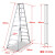 稳耐WERNER稳耐梯子铝合金人字梯工业家用梯铝合金双侧人字梯 T310CN 铝合金双侧人字梯3.1米 承重136kg（3.7M及以上承重102kg