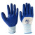 N598N588半浸丁腈手套劳保挂胶手套耐磨耐油浸胶手套 星宇N513蓝色12双 L