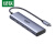 绿联 CM511 Type-C扩展坞USB-C转有线网卡转换器HDMI雷电3拓展坞HUB分线器适用苹果华为笔记本 6合1【HDMI+读卡器+USB3.0】60383