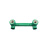 米朗管业 ppr水管配件 管材管件 绿色环保管件 双座内牙弯头20*1/2 绿色