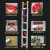 美消 消防铝合金升降伸缩梯子 耐腐耐滑 工作救援梯  消防铝合金梯加厚10米31kg