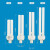 飞利浦（PHILIPS）G24d灯头紧凑型拔插管PL-C （2针）2P拔插管H管 PL-C（2针）2P拔插管26W白光