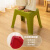 比新（BIX）塑料凳子家用加厚防滑耐磨餐椅休闲板凳方凳中凳换鞋凳BX-D5212-R