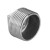 龙成 不锈钢外丝堵头管件水管配件2.5寸DN65(定制）