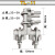 螺栓型铝合金T型引流线夹TL-12345铝接线夹引流线卡端子金具 TL-11(主线35-50) (支线35-50)