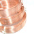 永行紫铜裸铜丝/线 裸铜线 硬导电铜线直径1/15/25/4/6mm平方 2.5平方（100米）