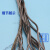 电梯钢丝绳8 10 12 13mm高速主机曳引绳专用半钢芯配件无锡通用梯 浅灰色 8mm
