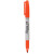 锐意（Sharpie）细头马克笔油性防水防褪色速干耐用记号笔商务办公标记美国原装橘红单支