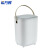 希万辉  全自动感应客厅卫生间大号带盖防水厨房垃圾桶【白色-电池款】XWH0344