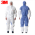3M 4535防护服工业防尘服 喷漆实验室背部透气隔离服连体服 XL