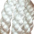 苏识 YJ-S0083 涤纶尼龙化纤绳 加粗耐磨安全绳 白色复合化纤绳 丙纶 白色 8mm 5kg