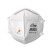 思创科技 ST-A9502Z 口罩带呼吸阀头带式KN95防尘防非油性颗粒物独立包装 (1盒30只)