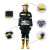 名典消防 02款消防服套装 五件套 抢险救援 阻燃隔热 防水反光 加厚款 190 XXL码（可定制）