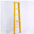 电工专用玻璃钢绝缘梯关节梯合梯人字梯电力检修专用绝缘梯子直销 1.5米关节梯展开3米
