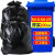 兵殿 LJD6039 特大加厚平口式垃圾袋 50*60cm 2.5丝 常规款大垃圾袋 100只 黑色
