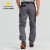 代尔塔 马克2系列工装夹克款 工作服工装裤 多工具袋设计 405108 灰色-工装裤 405109 L