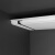 持雍吊顶装饰线条铝合金属墙顶阴角线条凹型效果 磨砂黑色每根2.5米价（T20-14)