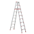 定制铝合金人字梯不伸缩折叠梯子米4米米6米程叉梯阁楼梯子 .米红