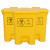 兰诗（LAUTEE）LJT-1287 医疗脚踏垃圾桶 医院诊所用废弃物收集桶 黄色-20L