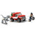 乐高（LEGO）新款捕捉迅猛龙布鲁和贝塔 侏罗纪世界系列公园卡车玩具套装 男孩女孩礼物 76946