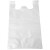 卉营（HUIYING）白色塑料袋 30cm*50cm  拎手13cm /个可定制