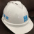 定制适用中国帽 中建 工地人员白色钢八局一局 白色V型透气孔安全帽 默认中国