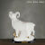 陶瓷十二生肖羊创意摆件摆设动物工艺礼品 大师大号三羊开泰-送小福羊