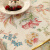 天使雅儿 餐桌布长方盖布巾美式家用高级感圆桌茶几布欧式现代定制设计 桌布-鸢尾花 90*90cm