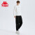 卡帕（Kappa）套头衫男秋运动卫衣休闲圆领针织外套 韩国白-012 L