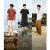 杰克·琼斯（JACK&JONES）夏季新款户外度假休闲百搭水彩直筒纯棉圆领短袖T恤男装 E40黑色 165/88A/XS