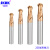 SKAK钨钢铣刀 HRC60度标准长或柄加长高硬球型铣刀 CNC数控锣刀 R2.0*4D*50L