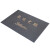 丝圈欢迎光临灰色大门口迎宾地垫吸水防滑除尘地毯 咖啡色 1.2x2米
