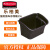 乐柏美Rubbermaid 行政系列服务推车配套杂物桶FG335488BLA 容量15L 需搭配FG9T6800服务推车使用