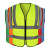 易美丽诺 LK3211 道路交通反光马甲应急救援夜间反光服 有袋款(颜色备注)