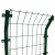 得豫工品 铁丝围栏 双边丝护栏 隔离网栅栏 高速公路护栏网 框网5mm*1.8m高*3m长+立柱 单位：件