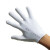 白手套棉薄款白色工作礼仪劳保作业表演文玩盘珠布一次性棉手套 棉手套加厚款（5双）